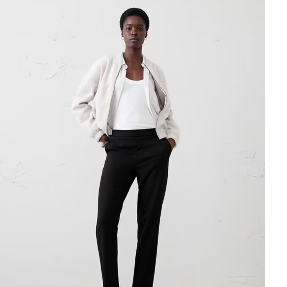 Banana Republic Black Ankle Pants